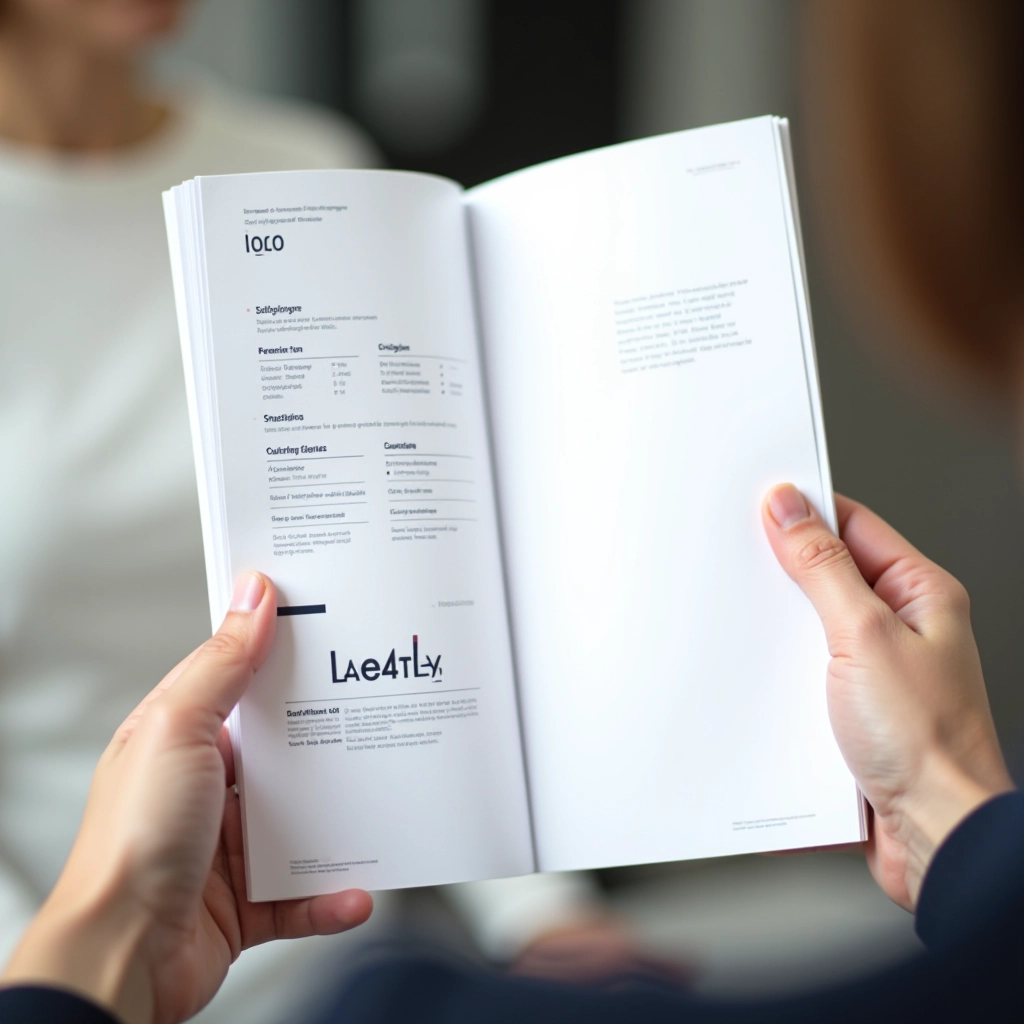 Página de um guia de marca profissional mostrando especificações detalhadas de espaçamento de logótipo com medidas precisas em milímetros e pixels